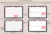 Jewel Tones Digital Planner 2025, a Templates & Theme by Plamarplanners (Thumbnail 3 of 11)