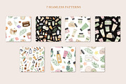 Aroma and beauty vector clipart, a Healthcare Illustration by Nadezhda Mikhailova (Thumbnail 7 of 9)