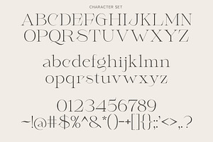 Sigera - Modern Stylish Serif