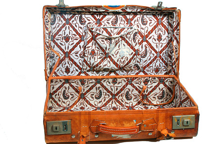 Old Leather Suitcase Stock Photo Containing Transport And Travel preview 5