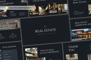 Luxury Real Estate Presentation, a Presentation Template by Antstheme