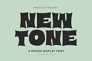New Tone - Display Font, a Handwritten Font by Alpaprana (Thumbnail 1 of 10)