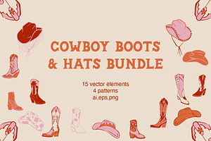 Pink Cowboy clipart