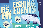 Fishing Event Flyer, a Flyer Template by MMPixelCraft (Thumbnail 3 of 4)