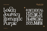 Fd Parfume Serif Font + Swashes, a Serif Font by Fortunes Co (Thumbnail 4 of 12)