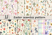 Easter seamless pattern, a Texture Illustration by DreamPrint404 (Thumbnail 1 of 3)
