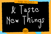 Baby Marmalade Handmade Font, a Handwritten Font by Maker Fonts (Thumbnail 12 of 13)