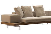 Dock Sofa by B&B Italia, a Furniture 3D Model by NOMODOL (Thumbnail 9 of 10)