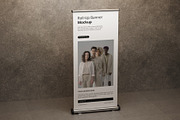 Realistic Roll Up Banner Mockup PSD, an Advertising Mockup by MA-KING_ART (Thumbnail 4 of 5)