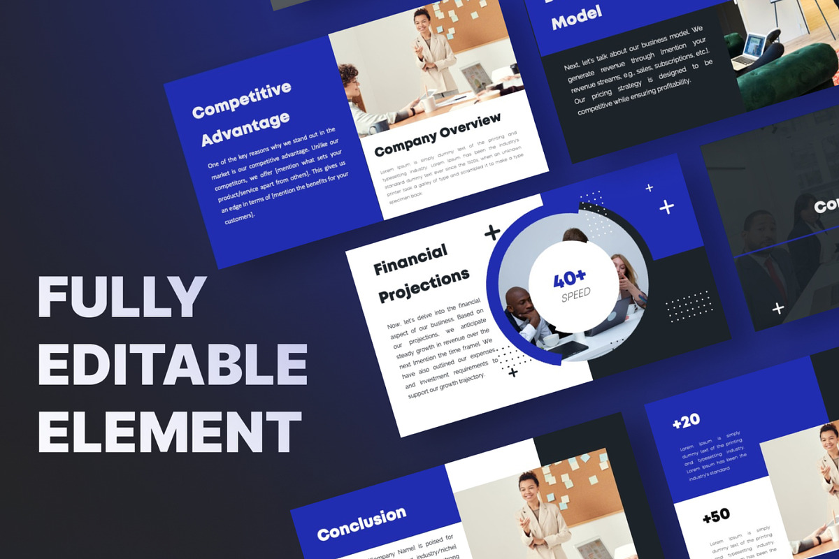 Business Presentation Template, a Presentation Template by Pixel Blend (Photo 3 of 6)