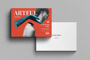 Artful Catalog Layout Landscape