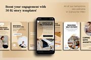 Therapist Instagram Story Template, a Design Template by Snapybiz (Thumbnail 6 of 9)