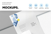 Stationery Branding Mockups, an Advertising Mockup by megostudi0 (Thumbnail 7 of 9)