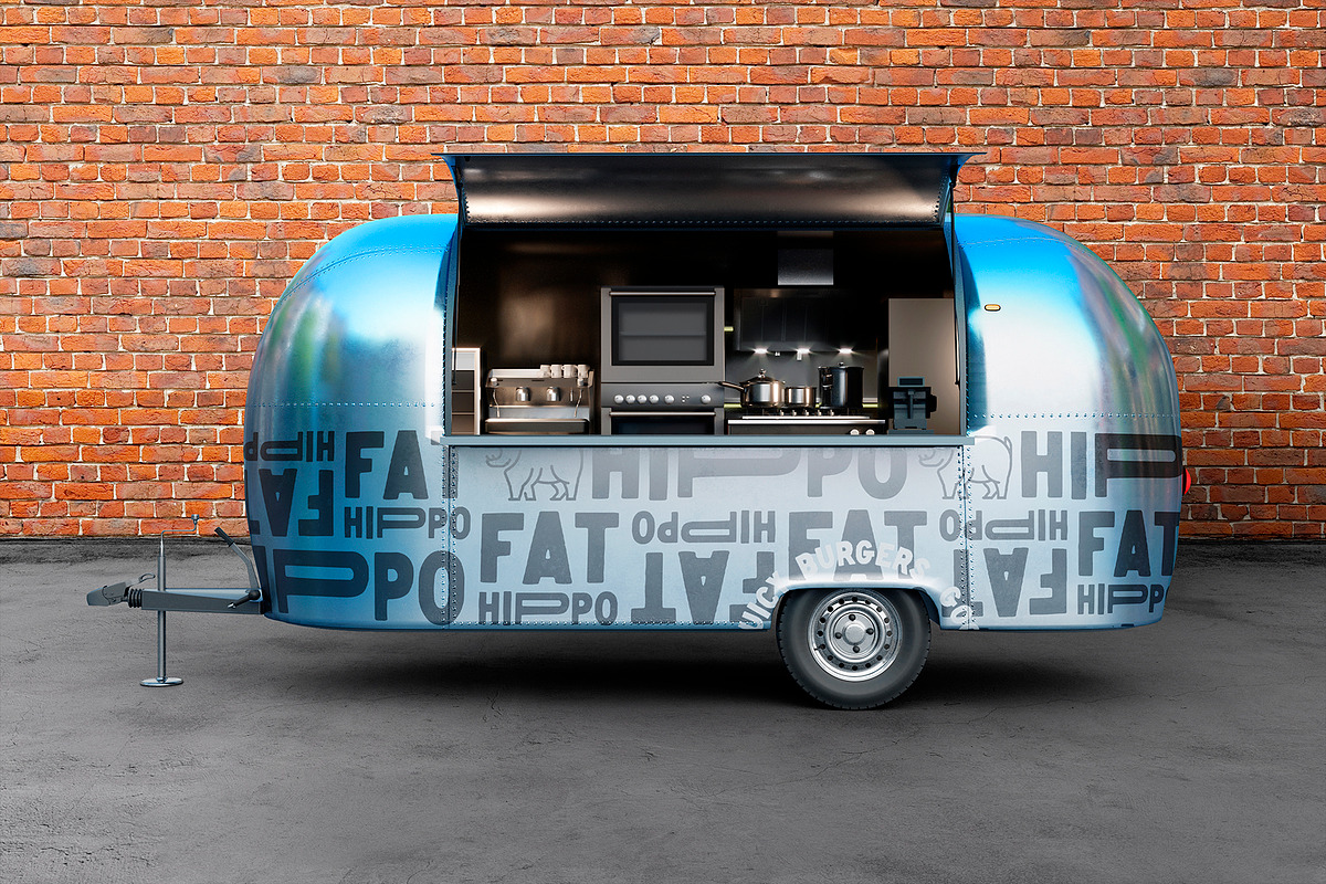 Food Truck Vol.3. PSD Mockup, a Product Mockup by Egor Shkolnikov (Photo 2 of 8)