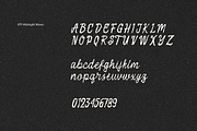 Midnight Waves - Handwritten Font, a Script Font by Typeparties (Thumbnail 9 of 10)