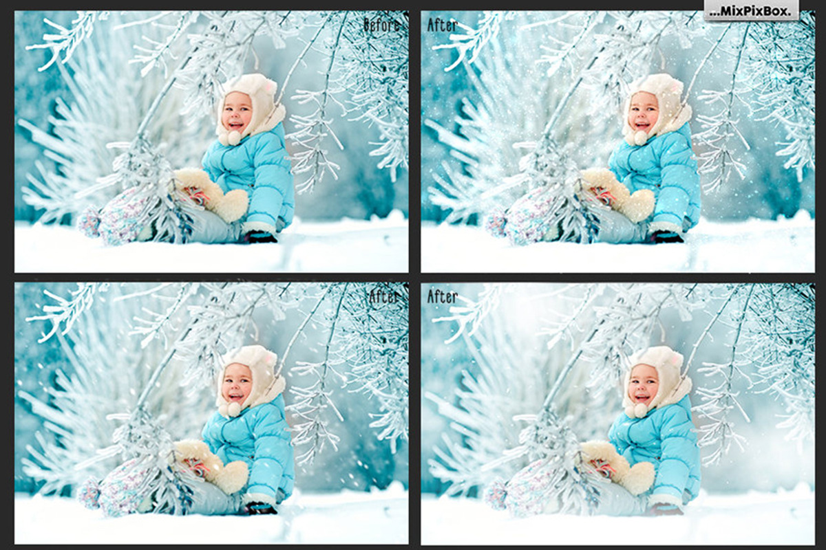 Realistic Snow Overlays preview 3