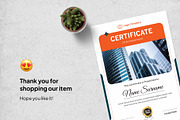 Certificate Template, a Stationery Template by Panen Creative (Thumbnail 3 of 3)
