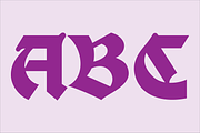 Display Gothic Font, a Blackletter Font by GG Design (Thumbnail 2 of 10)