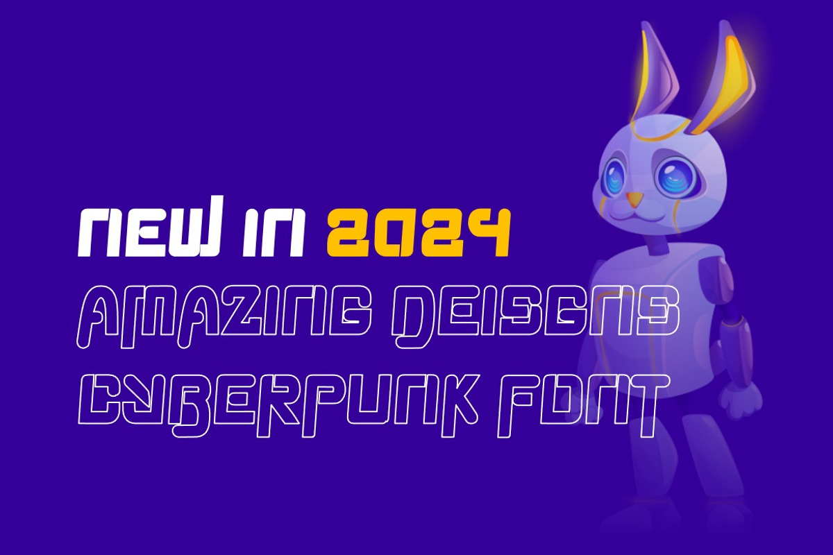 Revoinex - Futuristic Display Font, a Sans Serif Font by Dhabee (Photo 4 of 9)