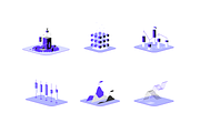 Virtual Reality & AR Illustrations, a Templates & Theme by Formfrom (Thumbnail 11 of 12)