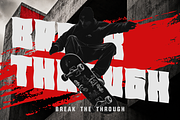 Brutalist Block Rough Display Font, a Font by PutraCetol Studio (Thumbnail 3 of 5)