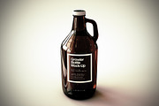 Growler Beer Bottle Mock-Up, a Household Mockup by TSOBG (Thumbnail 25 of 33)
