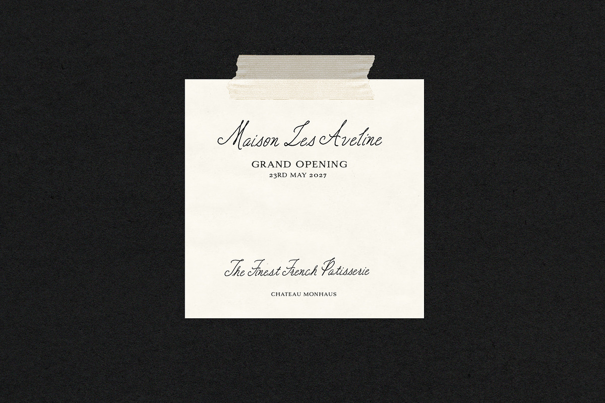 The Charming Atelier Font Duo, a Handwritten Font by Nicky Laatz (Photo 8 of 27)
