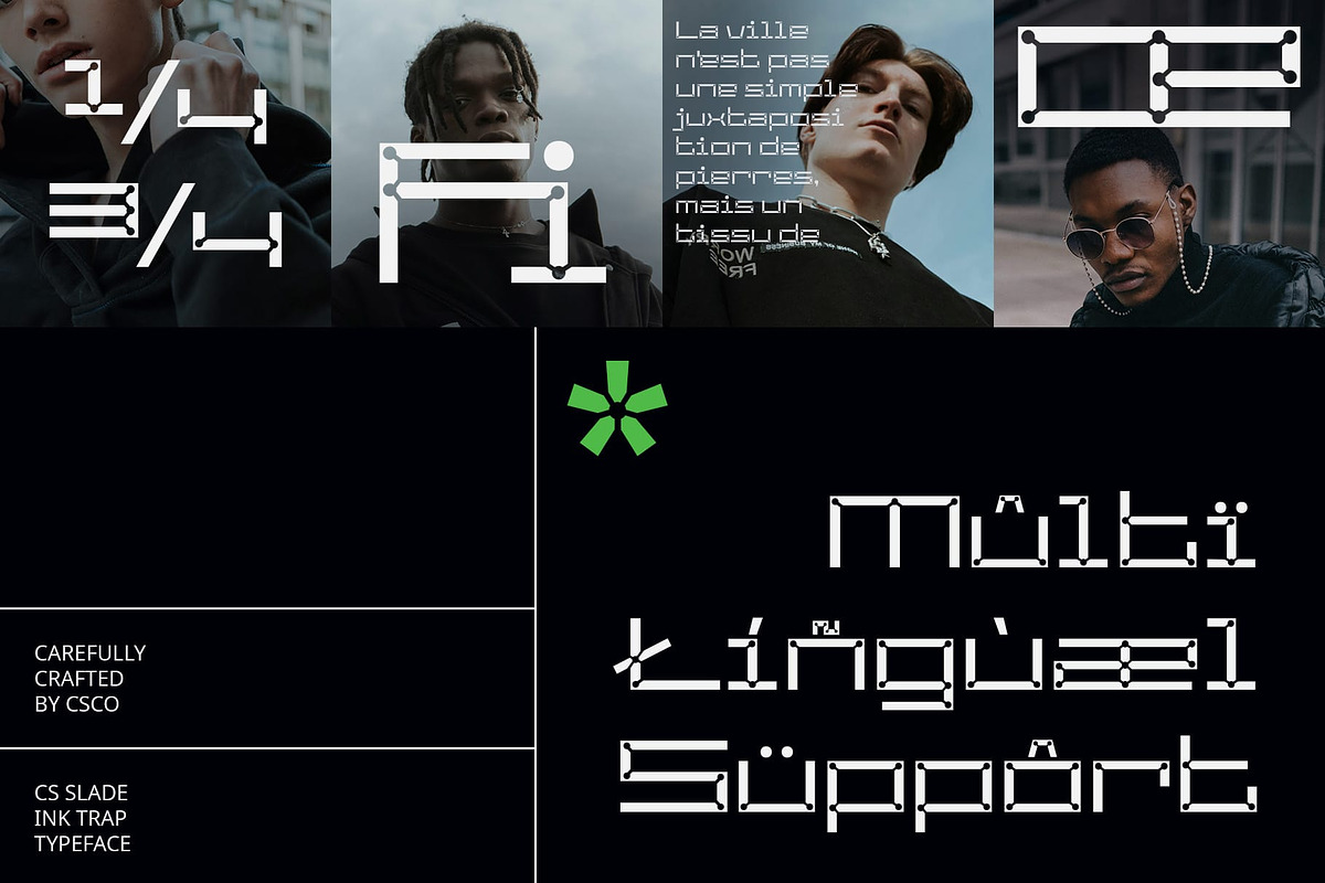 CS Slade – Inktrap Font, a Sans Serif Font by Craft Supply Co. (Photo 6 of 8)