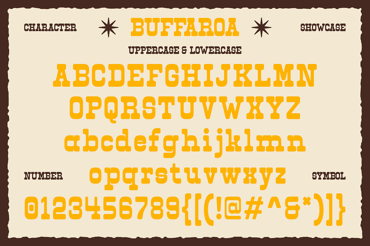 Buffaroa - Slab Serif Typeface, a Serif Font by Indotype Foundry (Photo 5 of 10)