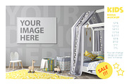 Kids room mockup modern, a Mockup by Radmila (Thumbnail 1 of 5)