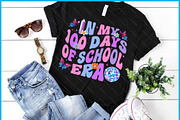 In My 100 Days Of School Era Retro, a Graphic by Creativeusart (Thumbnail 1 of 4)