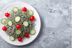 A gourmet salad featuring mixed, a Food & Drink Photo by ZinetroN