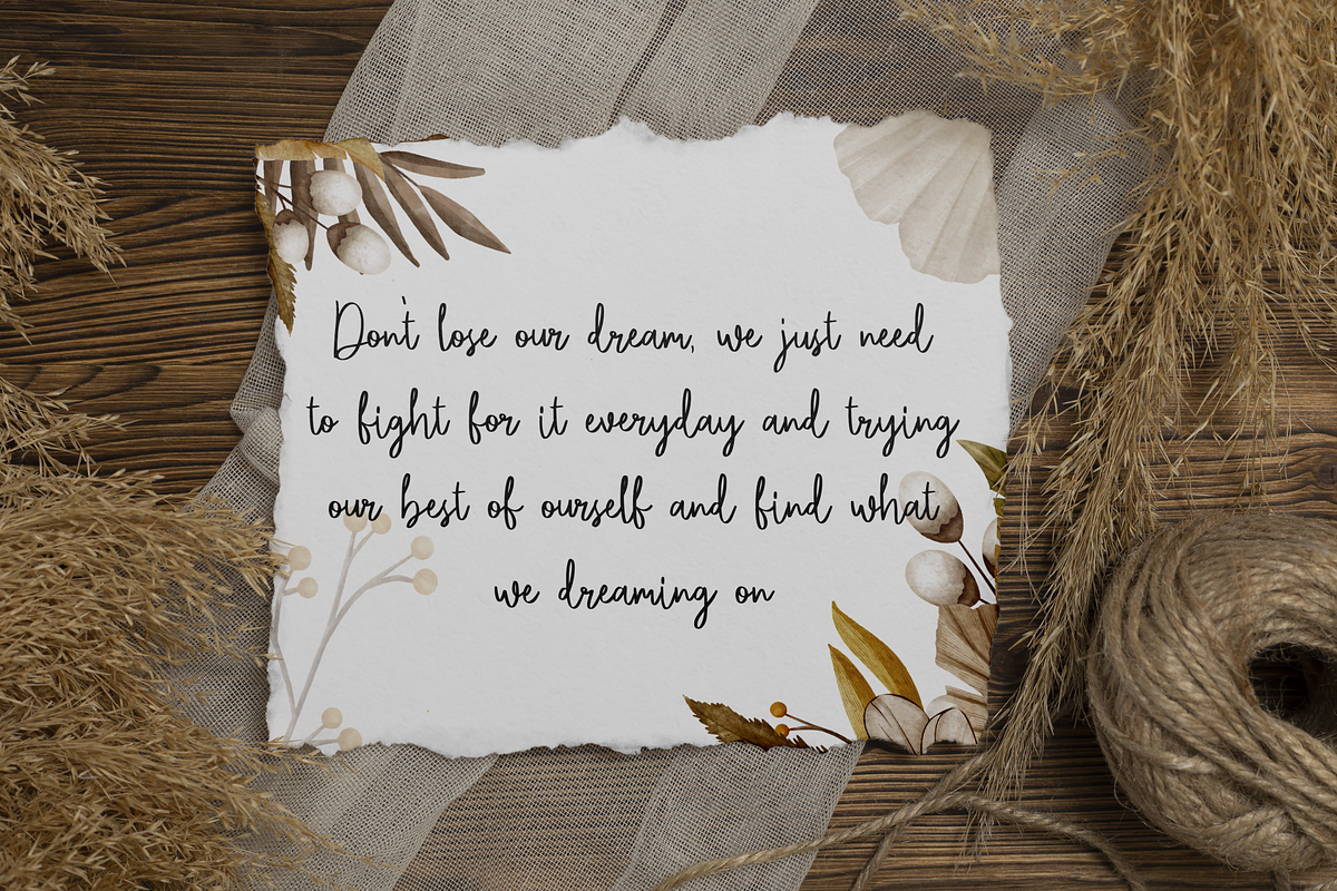 Camedyan, a Script Font by Essentials Studio (Photo 5 of 8)