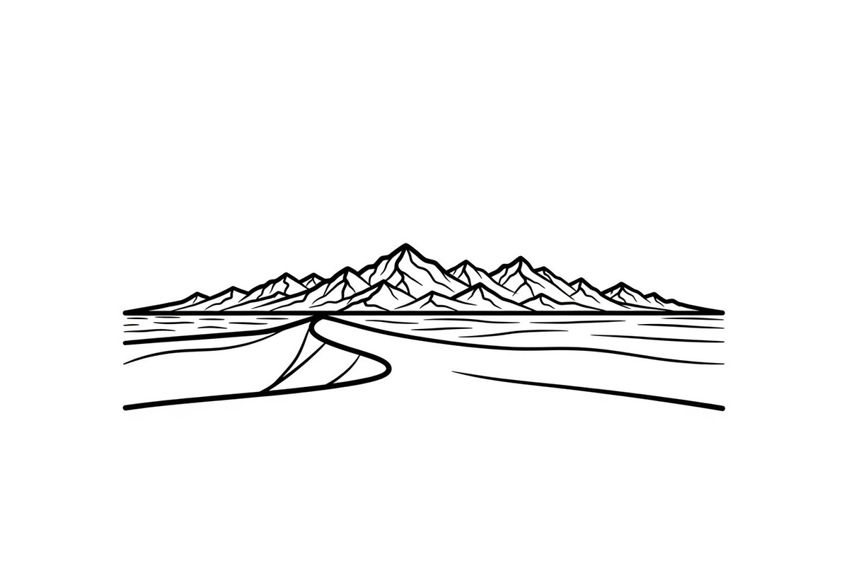 Wide Open Mountain Horizon Bundle, a Graphic by musafir_fashion (Photo 10 of 14)