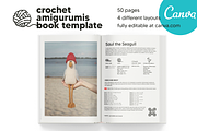 Canva Crochet Amigurumi Book Templat, a Magazine Template by DeLaGranSiete (Thumbnail 4 of 8)
