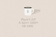 Wintery Holidays font duo, logos, a Script Font by Tabita's shop (Thumbnail 11 of 18)