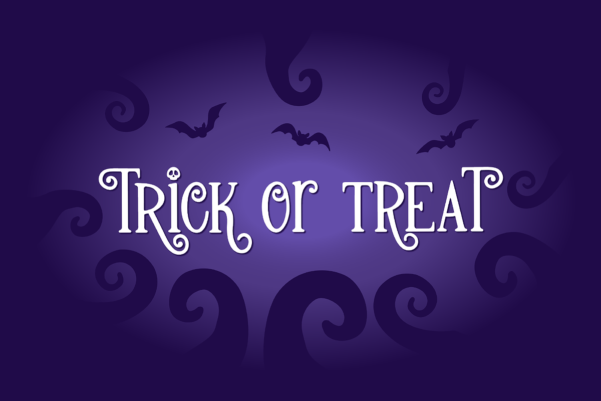 Black Cats and Witches Hats Font Duo, a Serif Font by Amber Nest Design (Photo 9 of 10)