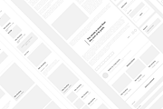 Axure Responsive template Blog-FREE, a Wireframe Template by Humble UX (Thumbnail 4 of 5)