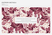 Qing Court Botanical Patterns, a Pattern Graphic by LEAFure (Thumbnail 3 of 9)
