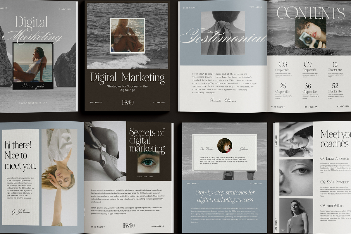 Coaching Workbook Canva Template, a Presentation Template by Amaré Creative (Photo 10 of 13)