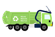SALE Garbage or Recyle truck Bundle, a Person Illustration by bungamustia (Thumbnail 5 of 5)