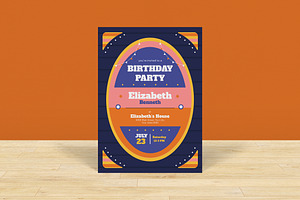 Birthday Invitation, an Invitation Template by graphicook