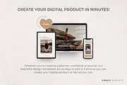 Manifesting Workbook Canva Template, a Marketing Template by COACHTEMPLATE (Thumbnail 3 of 9)