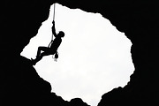 Mountain Climber Silhouette Set, an Illustration by Amazin_art (Thumbnail 3 of 21)