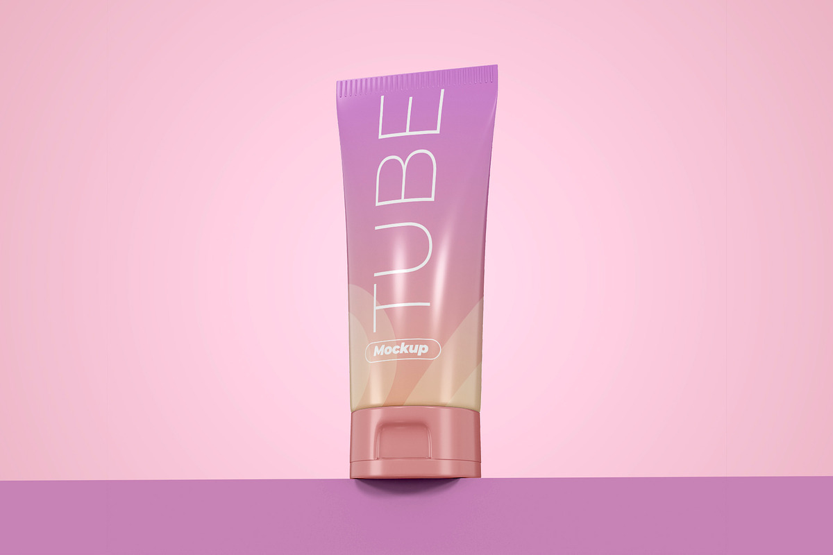 Cosmetic Tube Mockup, a Packaging Mockup by Adstart (Photo 5 of 5)