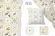 Watercolor Tiles Pattern Collection, a Pattern Graphic by MayaNavits (Thumbnail 8 of 13)