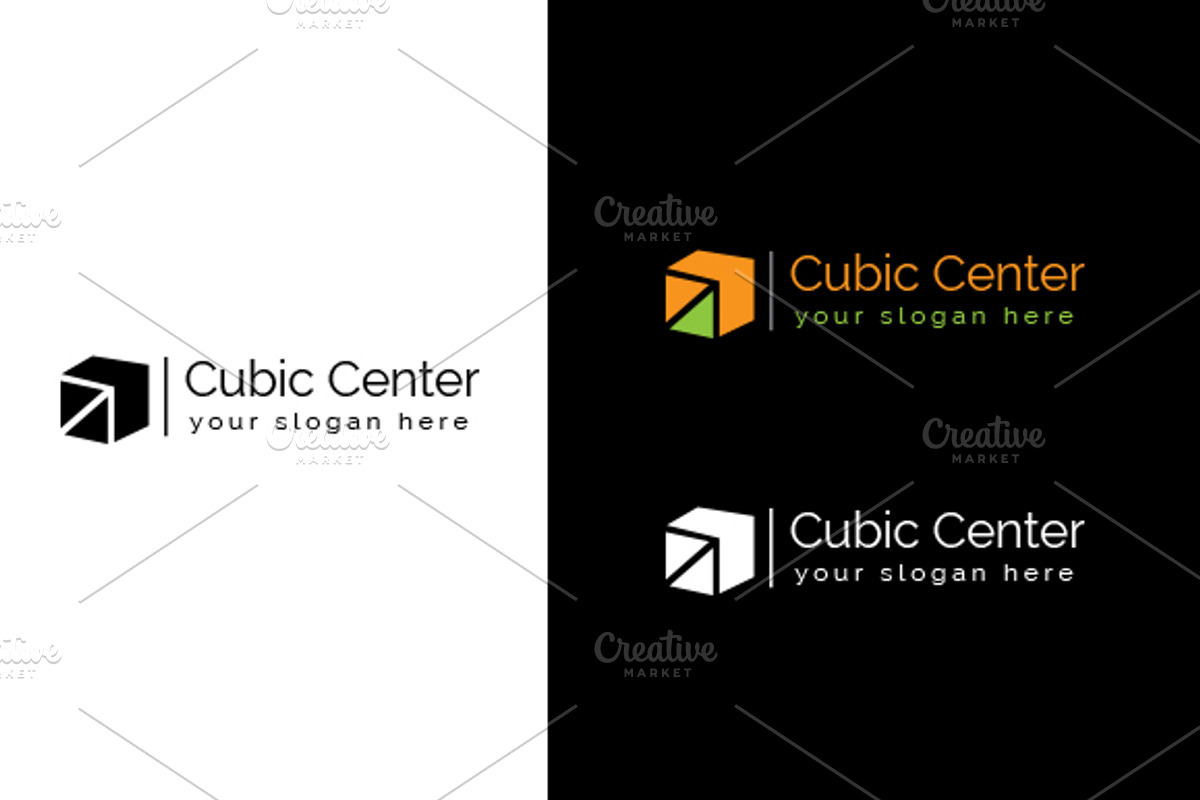 Cubic Logo Template, a Branding & Logo Template by felicidads