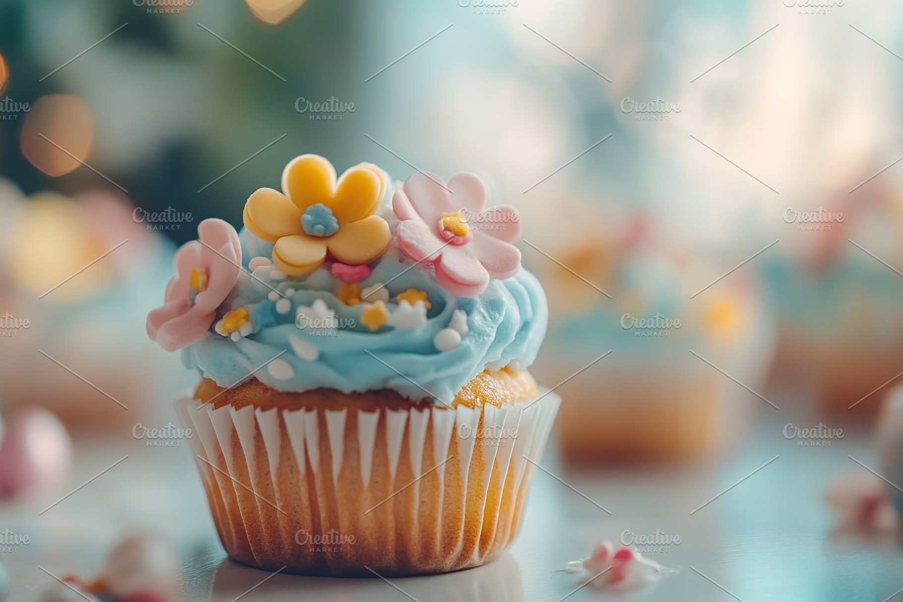 Sweet cupcakes for Easter holiday, a Food & Drink Photo by AlyaAnd
