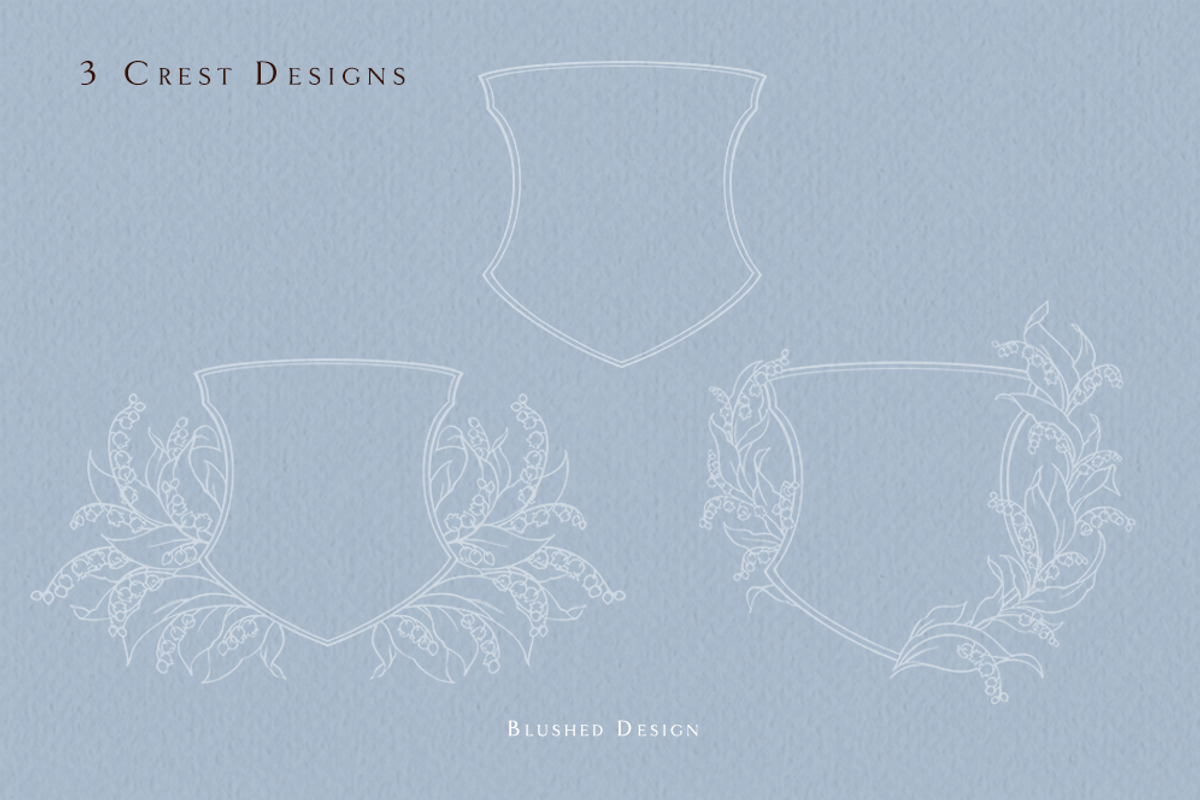 Lily of the Valley Logo Illustration, a Graphic by Blushed Design by Katrina (Photo 6 of 9)