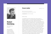 Professional Resume Set 1 Vertical, a Resume Template by DEFNST (Thumbnail 4 of 9)